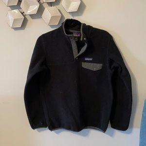 Patagonia black synchilla fleece